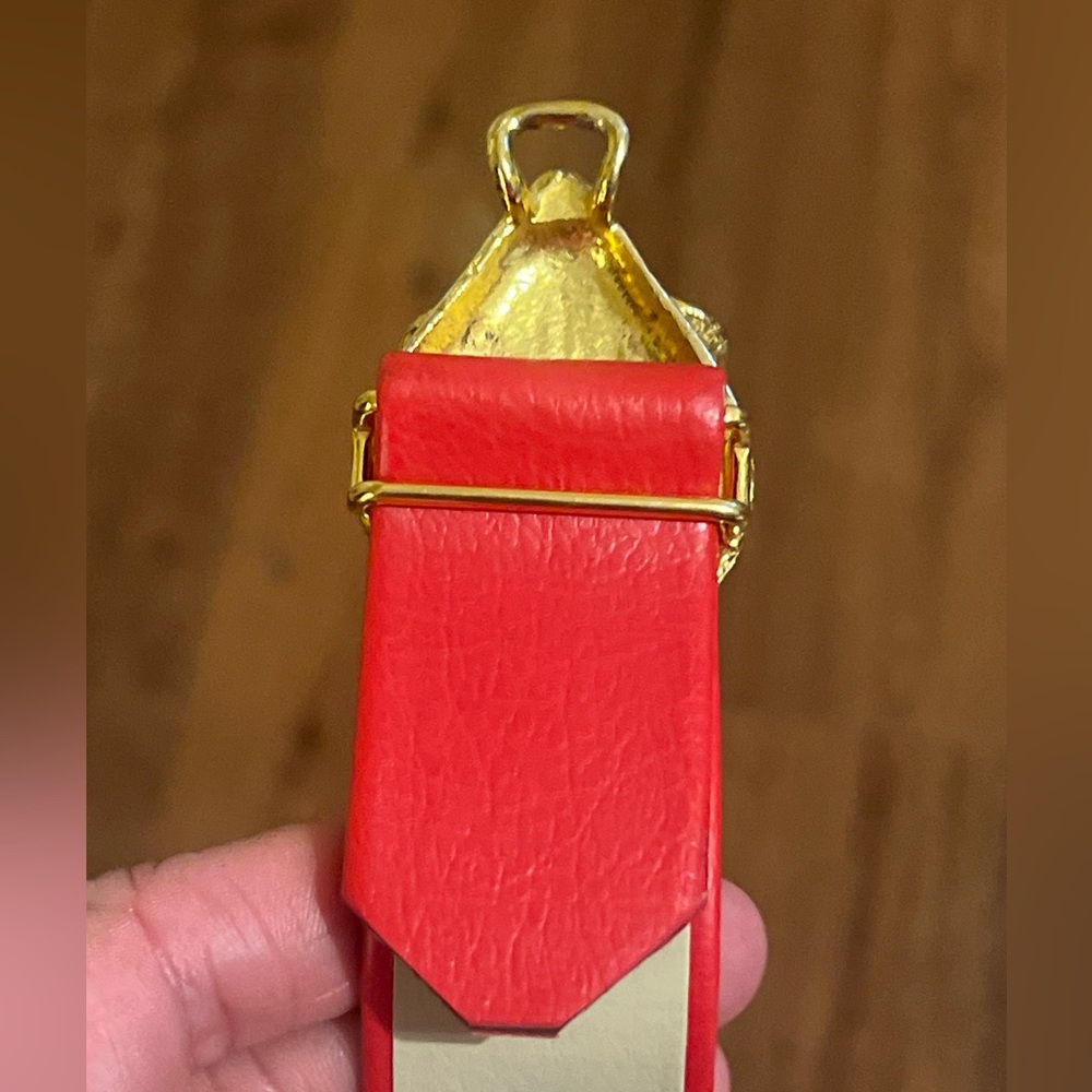 Mimi Di N 1974 vintage red and gol Mouse Belt ajustable - Picture 9 of 11